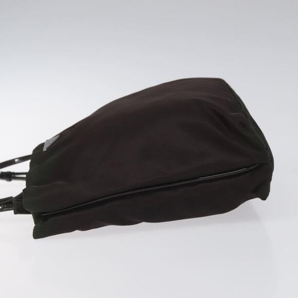 PRADA Hand Bag Nylon Khaki - Picture 5 of 13